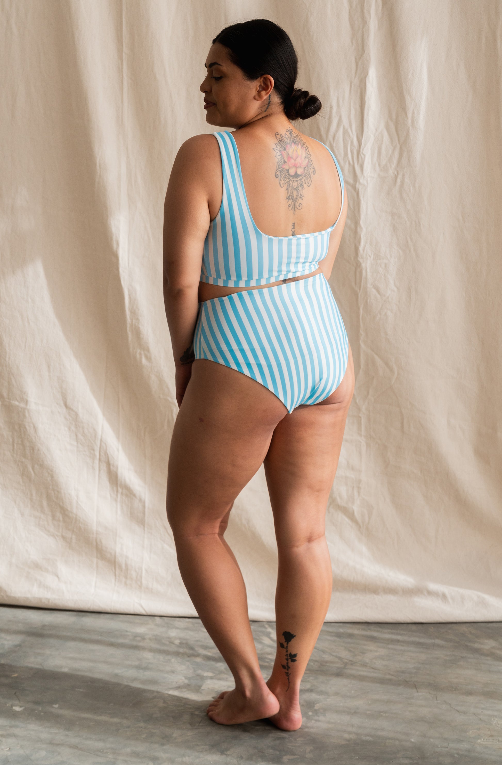 Surf Bikini Top Jane Powder Blue | Women's Swimwear | SEPTEMBER