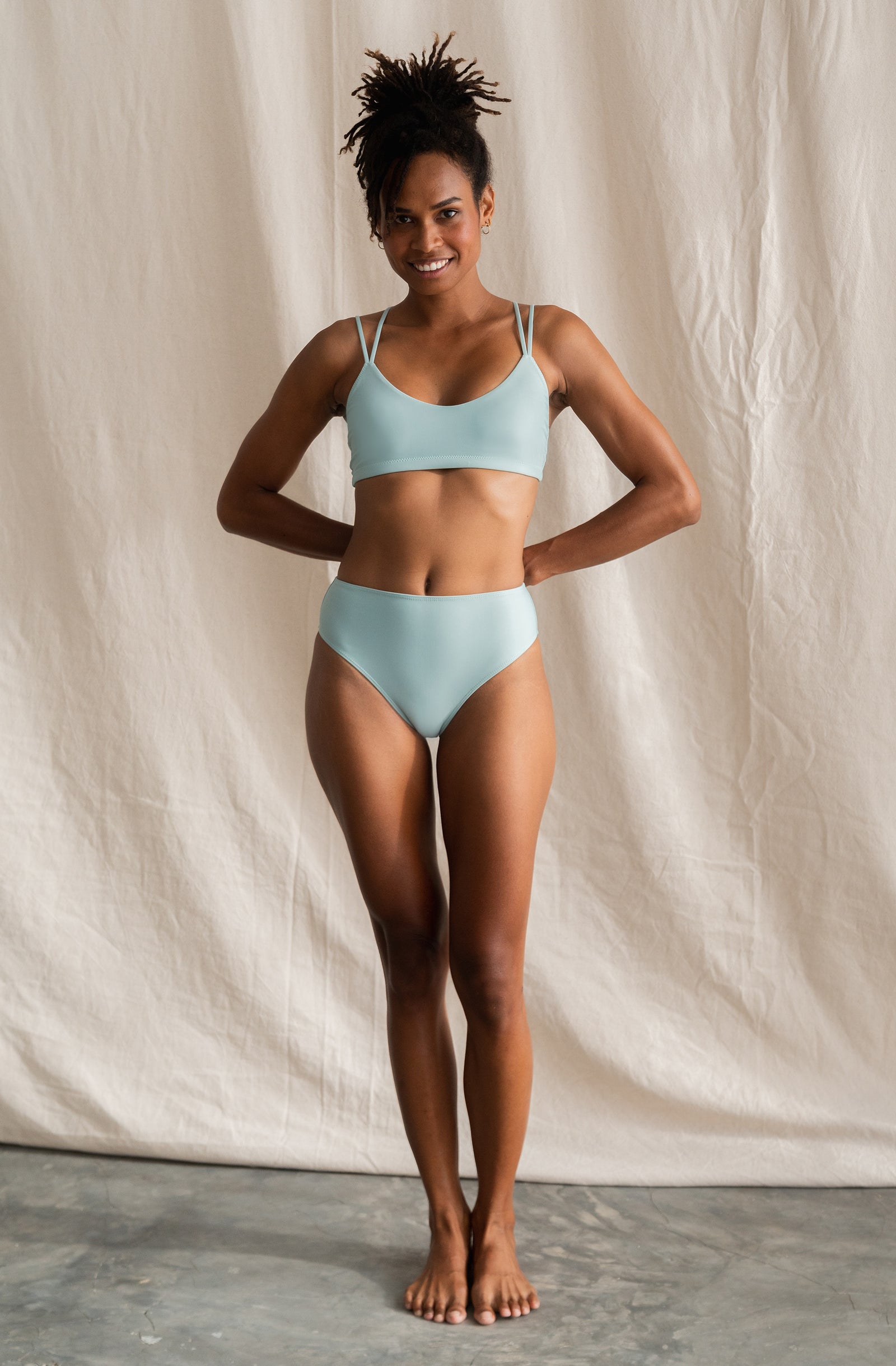 Surf Bikini Top Topanga Lichen