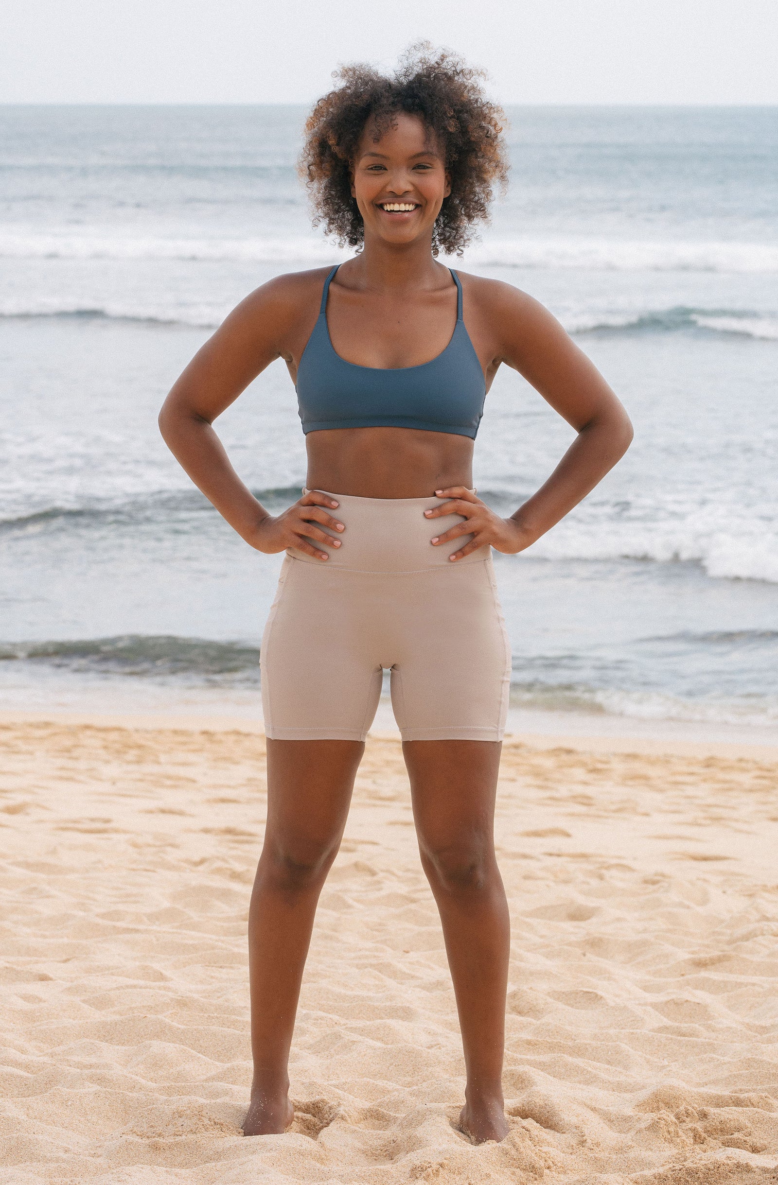 SEPTEMBER Sports bra Essentials and Bike Shorts