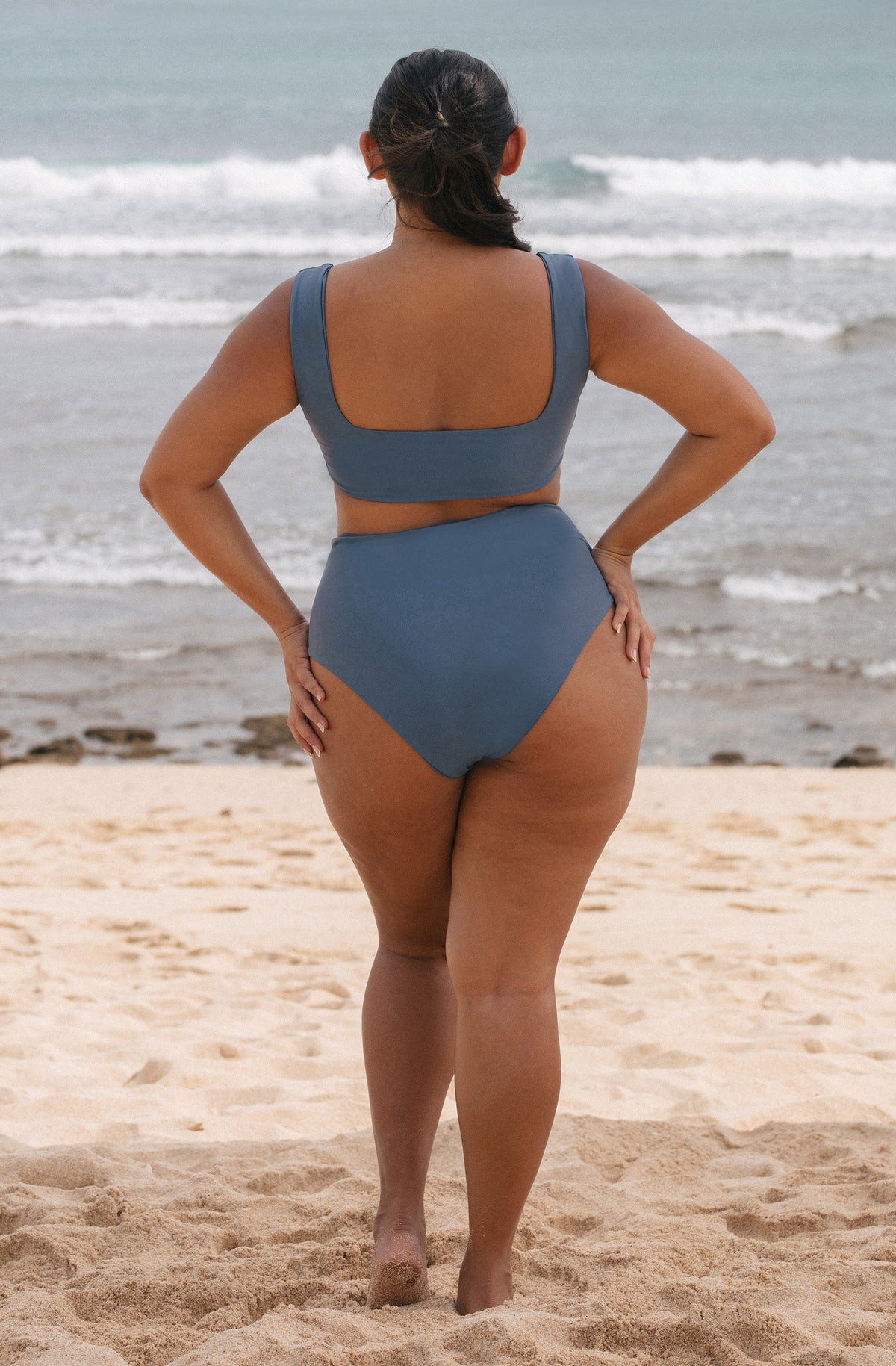 SEPTEMBER Eden Top Sargent Blue Bikini