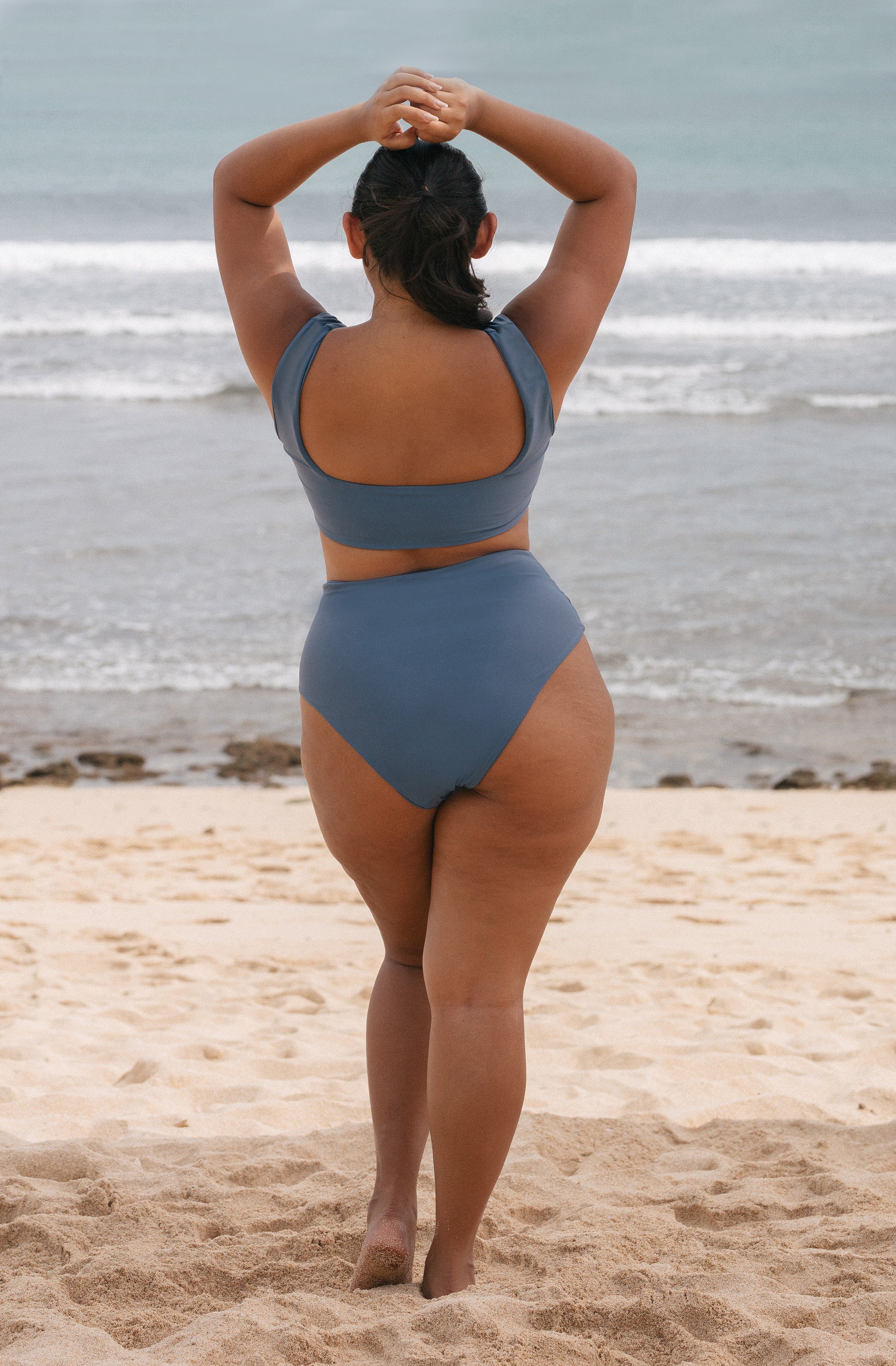 SEPTEMBER Lucky Bottom Sargent Blue Bikini