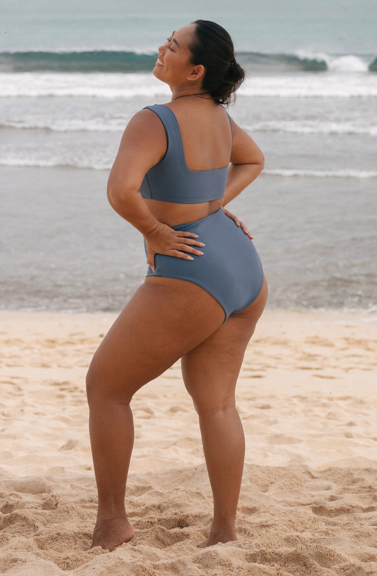 SEPTEMBER Lucky Bottom Sargent Blue Bikini