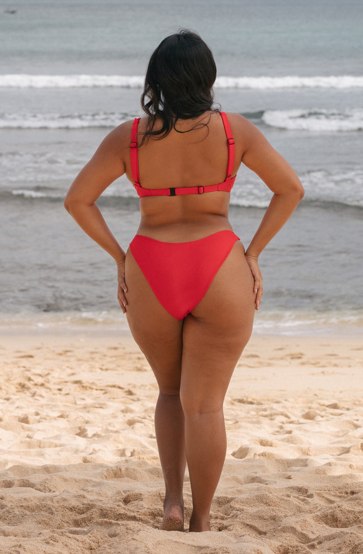 Surf Bikini Top Rita Lava Red