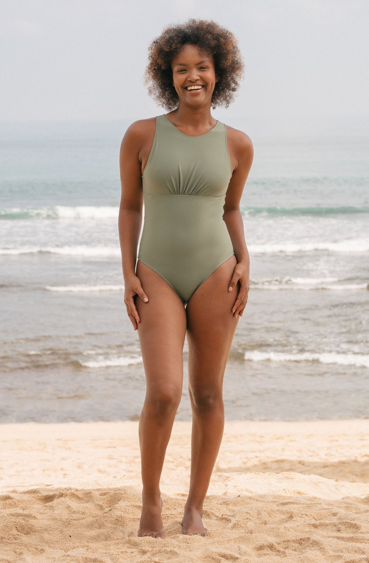 One Piece Surf Swimsuit Ami Army