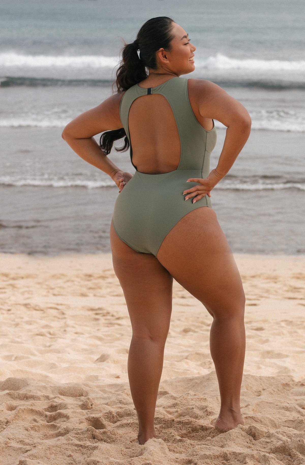 One Piece Surf Swimsuit Ami Army