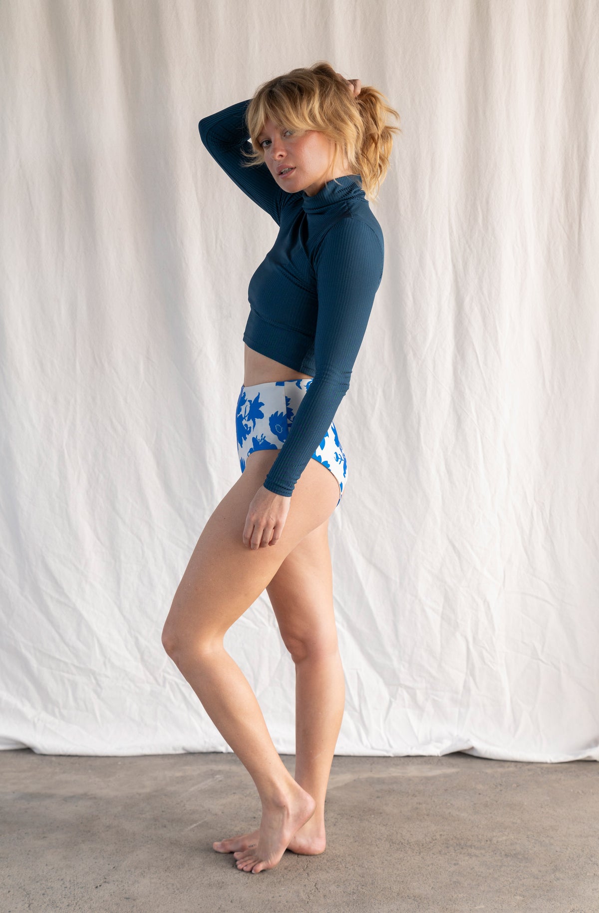 Surf Rashguard Scorpion Top Indigo