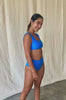 Surf Bikini Bottom Lucky Island Blue | Women's Swimwear | SEPTEMBER
