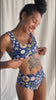 Jane Bikini Top in Garden Party Print