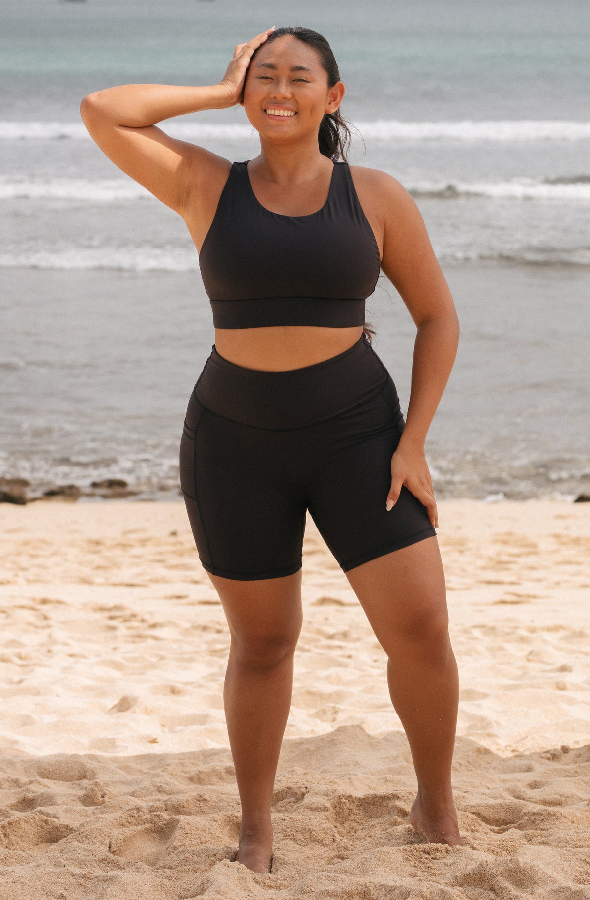 Isa Sports Bra and Upstate Bike Shorts