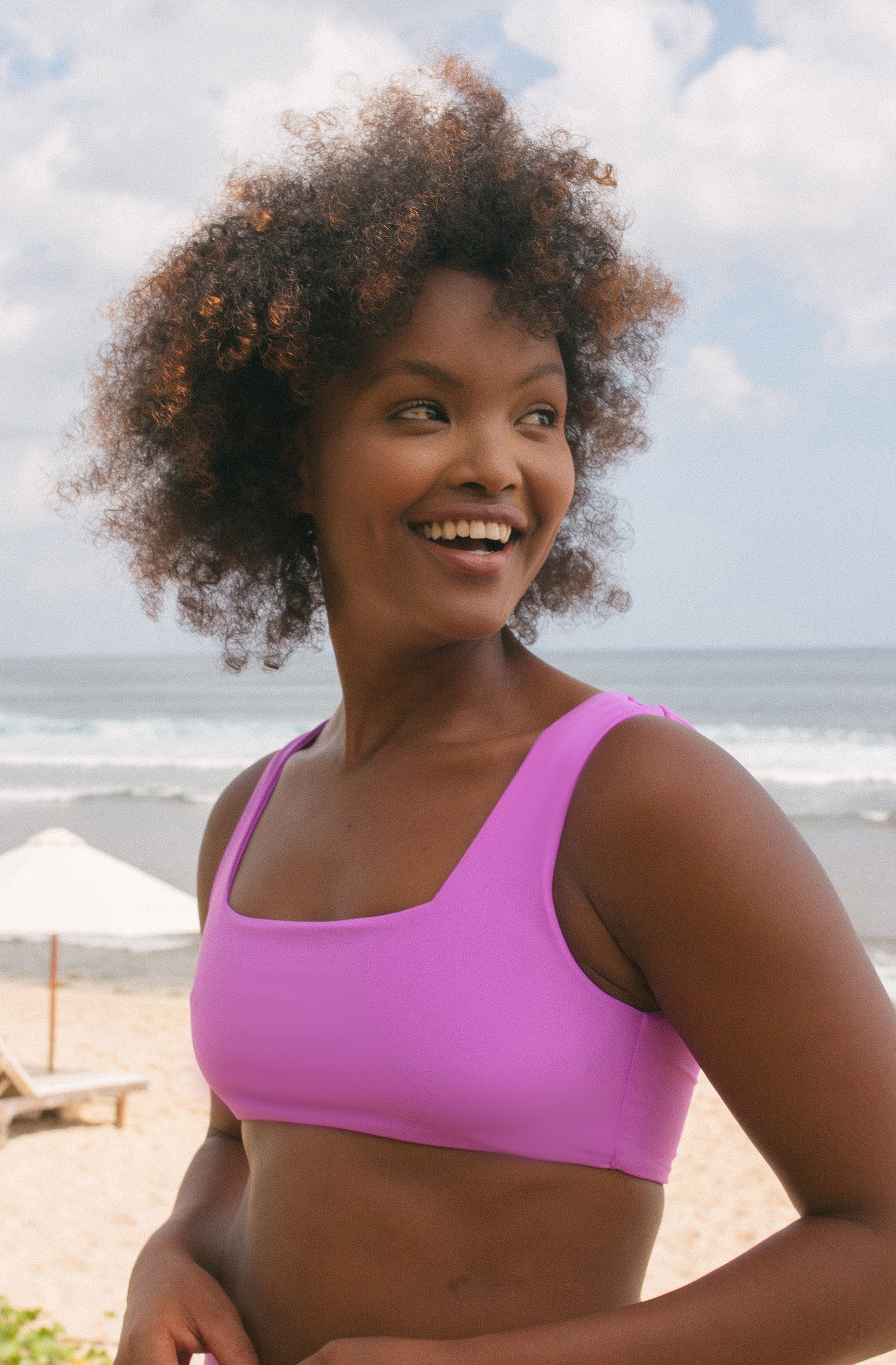 Surf Bikini Top Eden Lilac | Women's Swimwear | SEPTEMBER