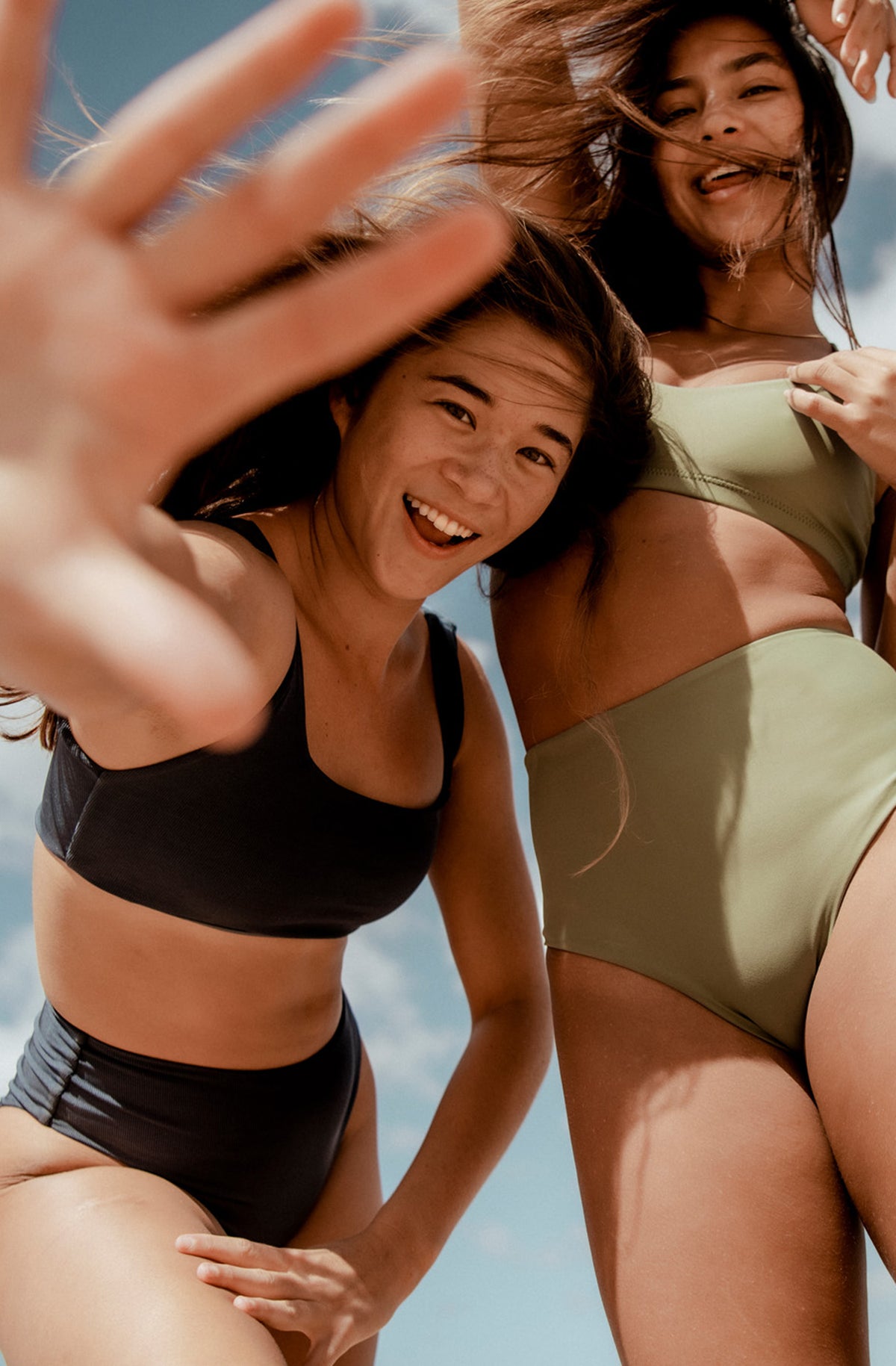 Surf Bikini Top Topanga Army Green | Women&#39;s Swimwear | SEPTEMBER