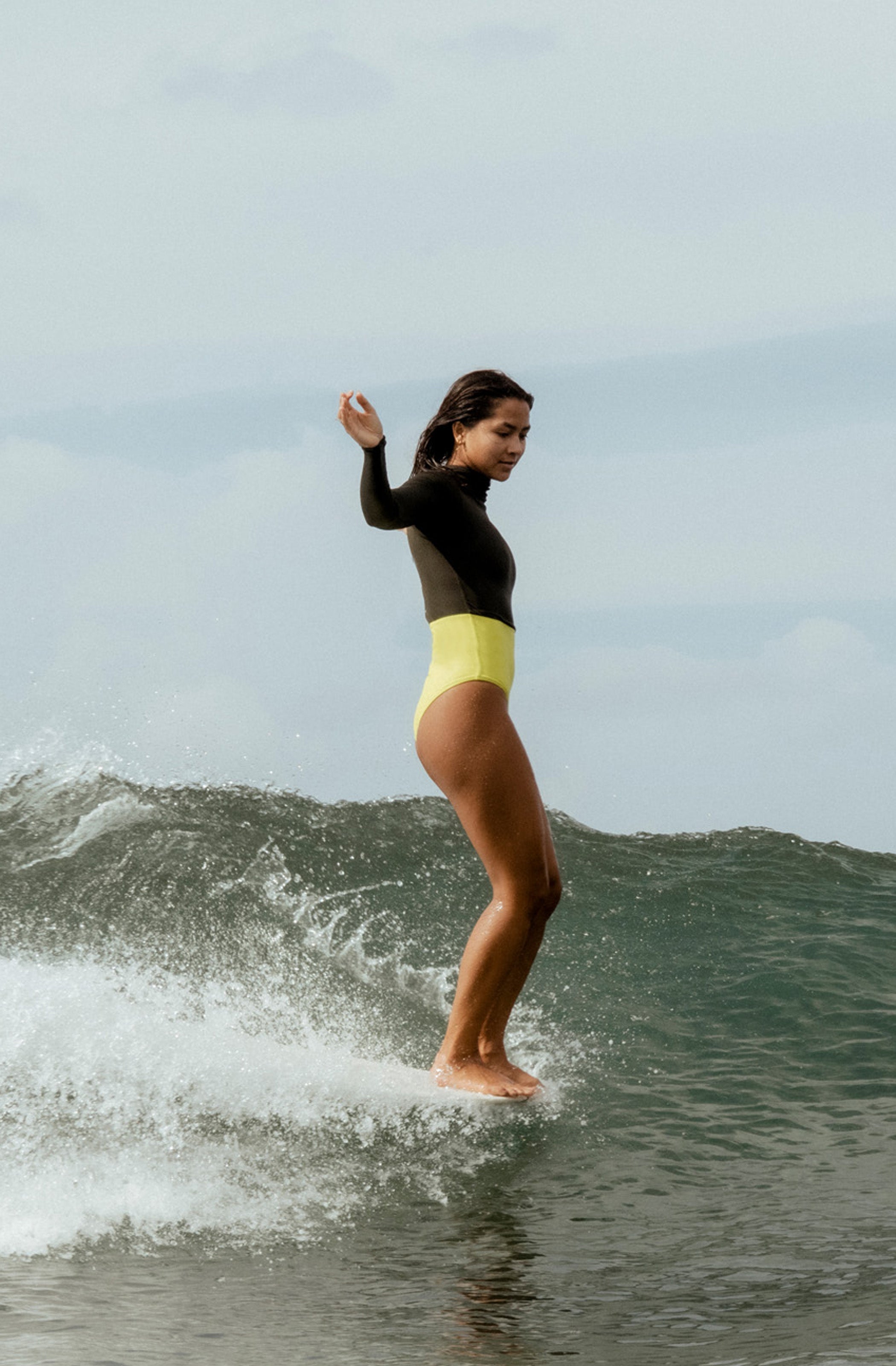 Surf Suit Sumatra Olive Eco Rib | Women's Swimwear | SEPTEMBER