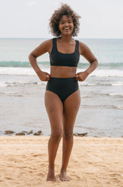 Surf Bikini Top Jane Black | Women's Swimwear | SEPTEMBER