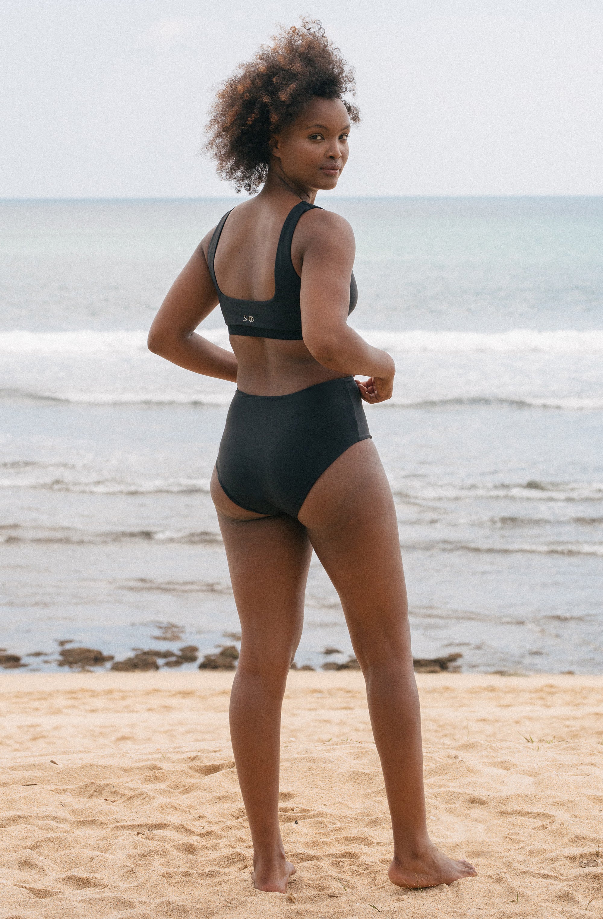 Surf Bikini Top Jane Black | Women's Swimwear | SEPTEMBER