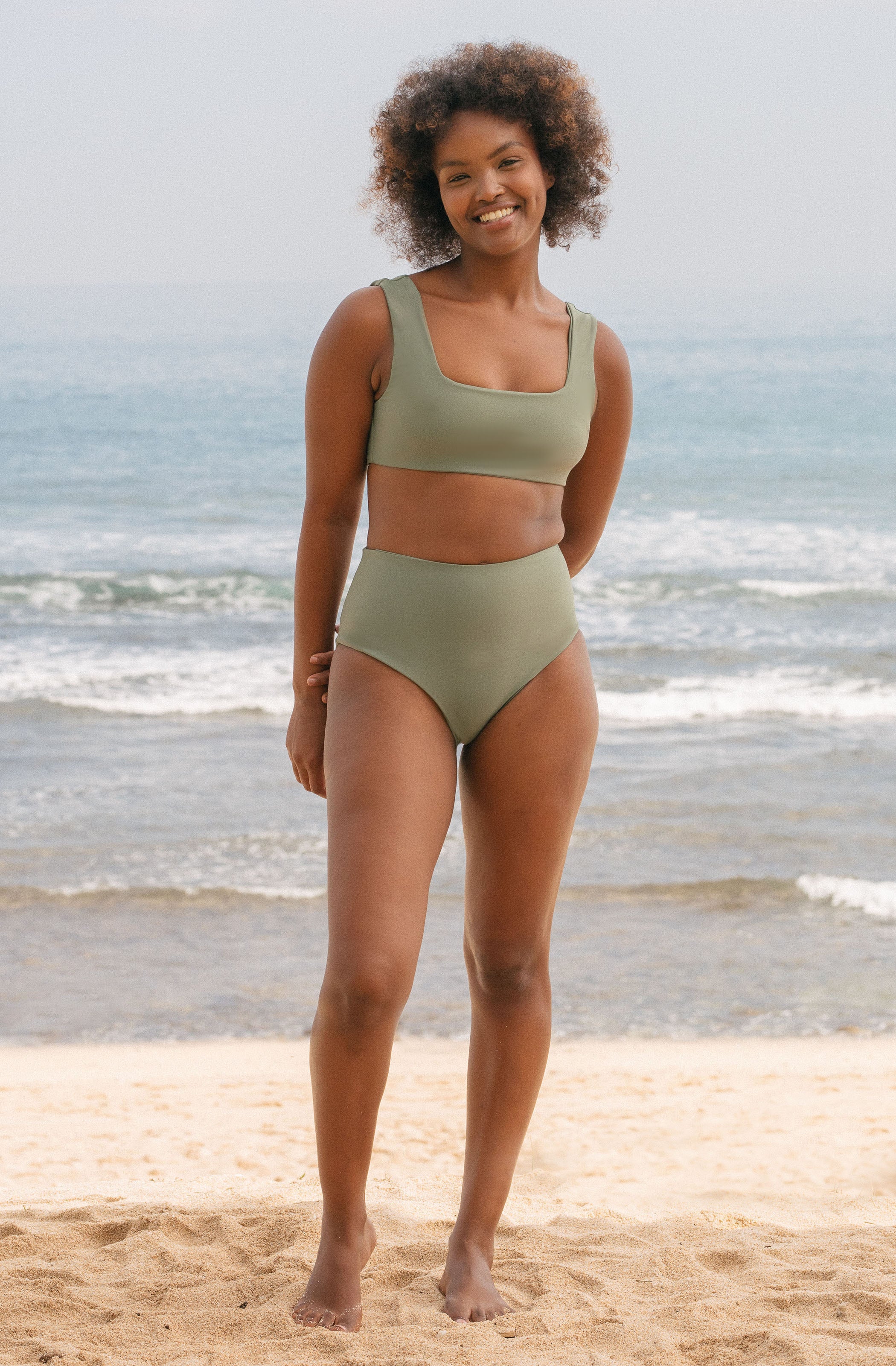 High waisted sales surf bikini