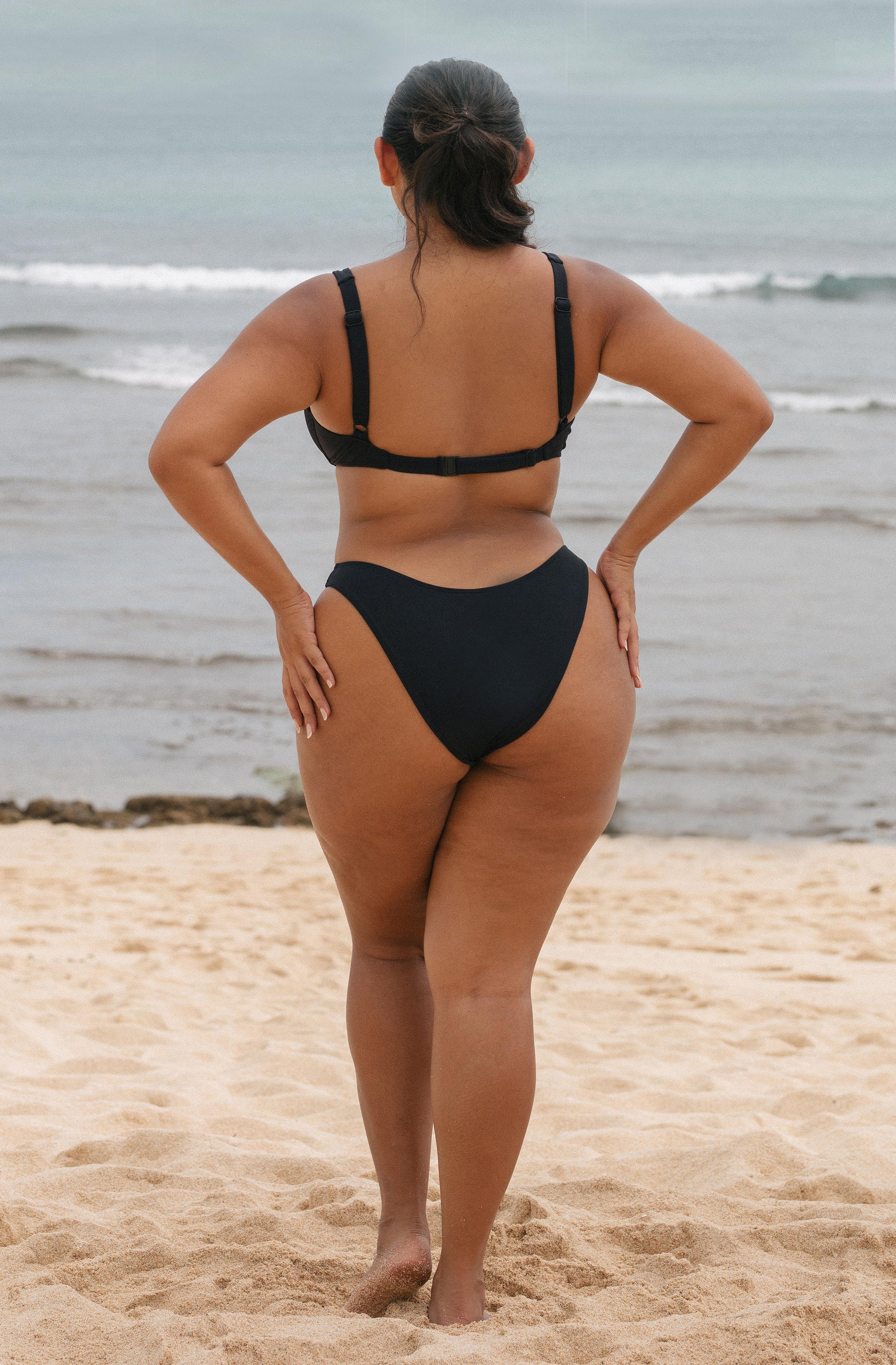 Surf Bikini Bottom Lolita Black | Women's Swimwear | SEPTEMBER