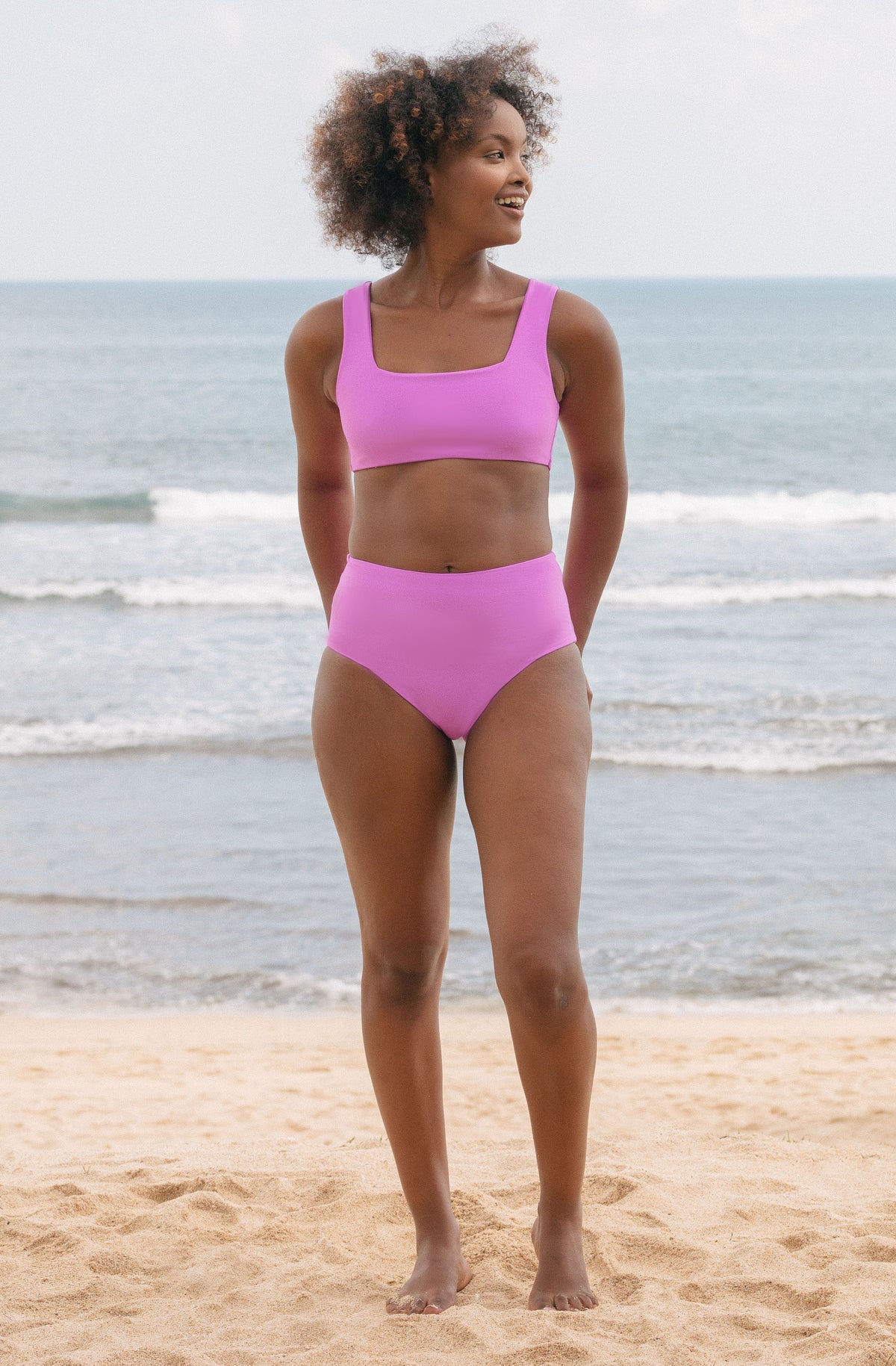 Surf Bikini Bottom Lucky Lilac | Women's Swimwear | SEPTEMBER