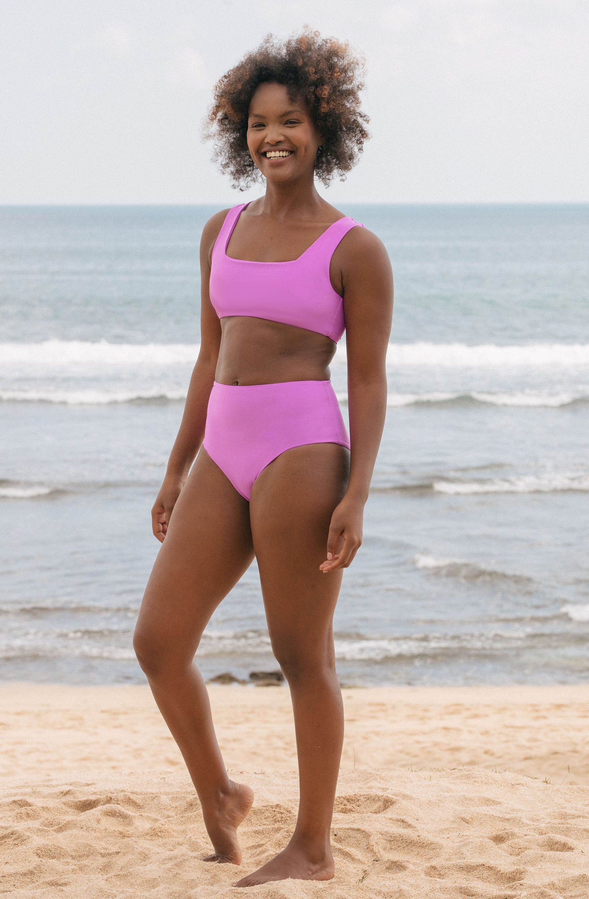 Surf Bikini Top Eden Lilac | Women's Swimwear | SEPTEMBER