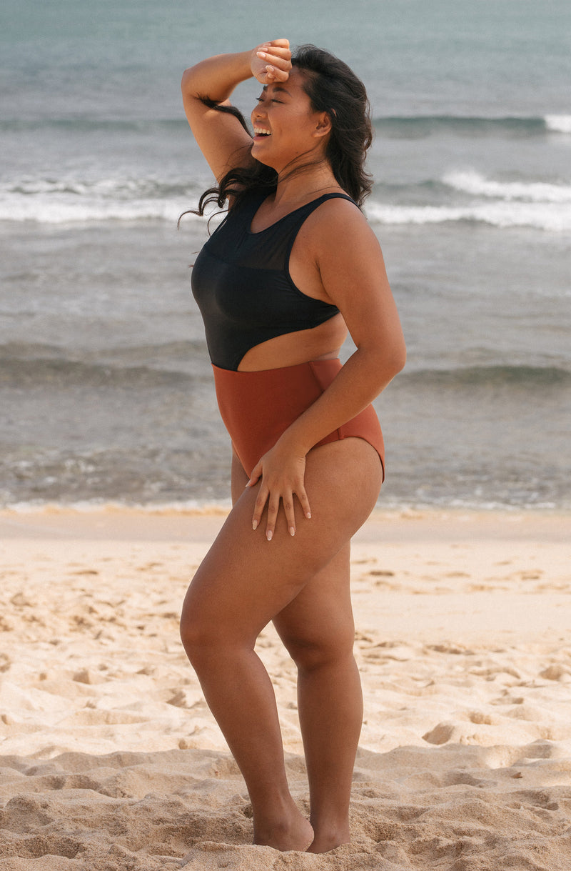 Black Surfing Swimsuit