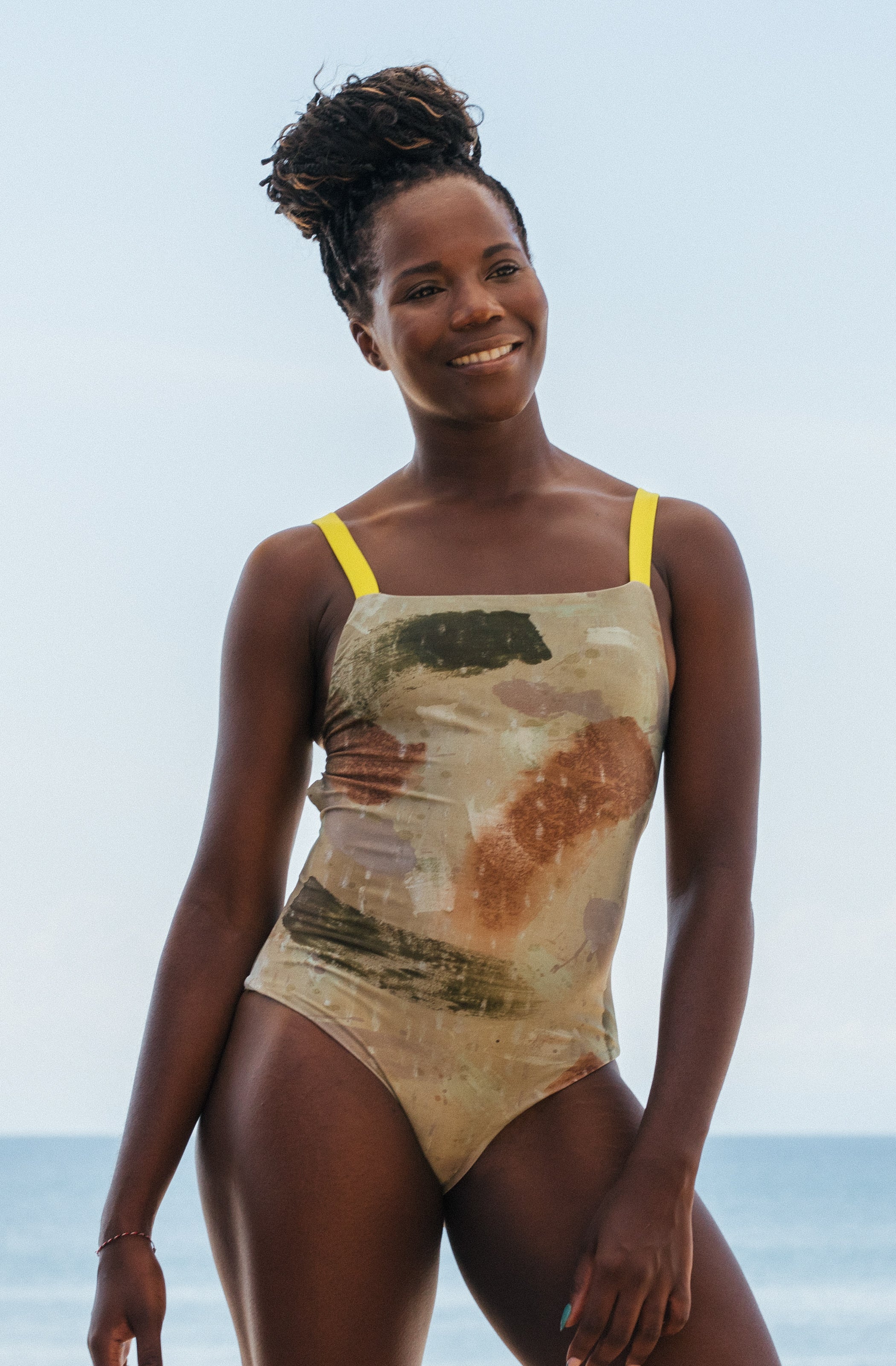 Camo one cheap piece bathing suit